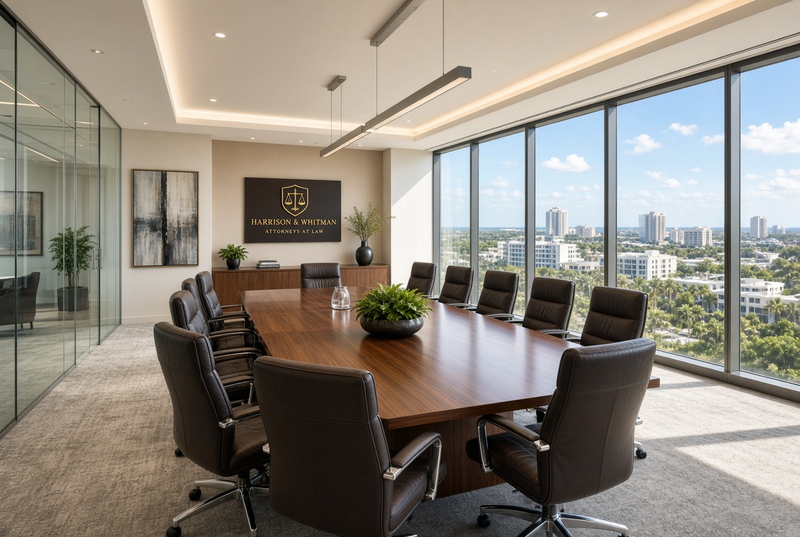 Conference room overlooking Florida